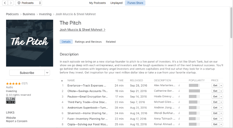 Monitoring Podcast Reviews
